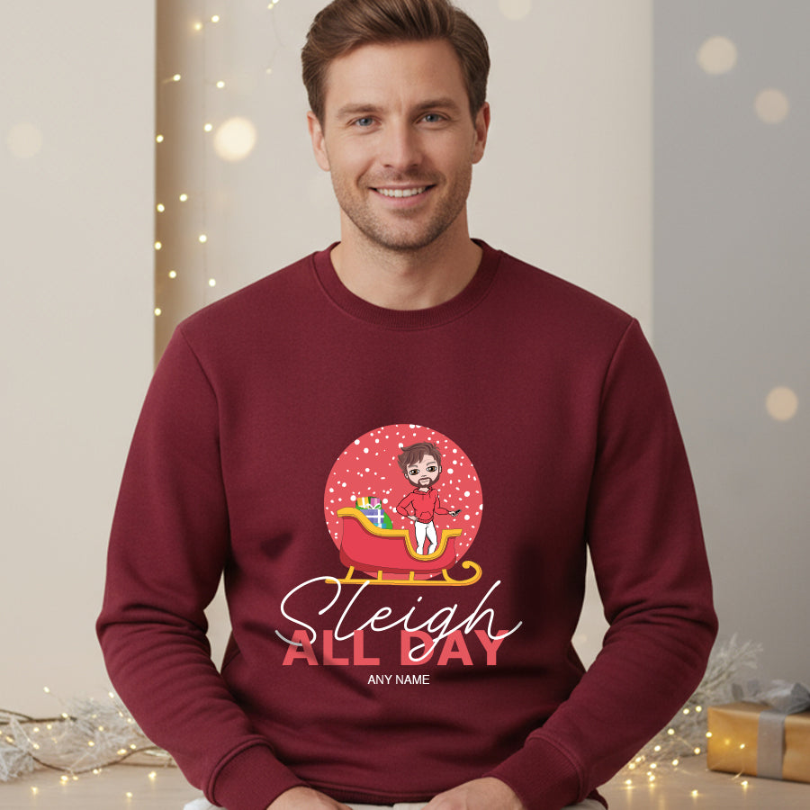MrCB Sleigh All Day Christmas Jumper