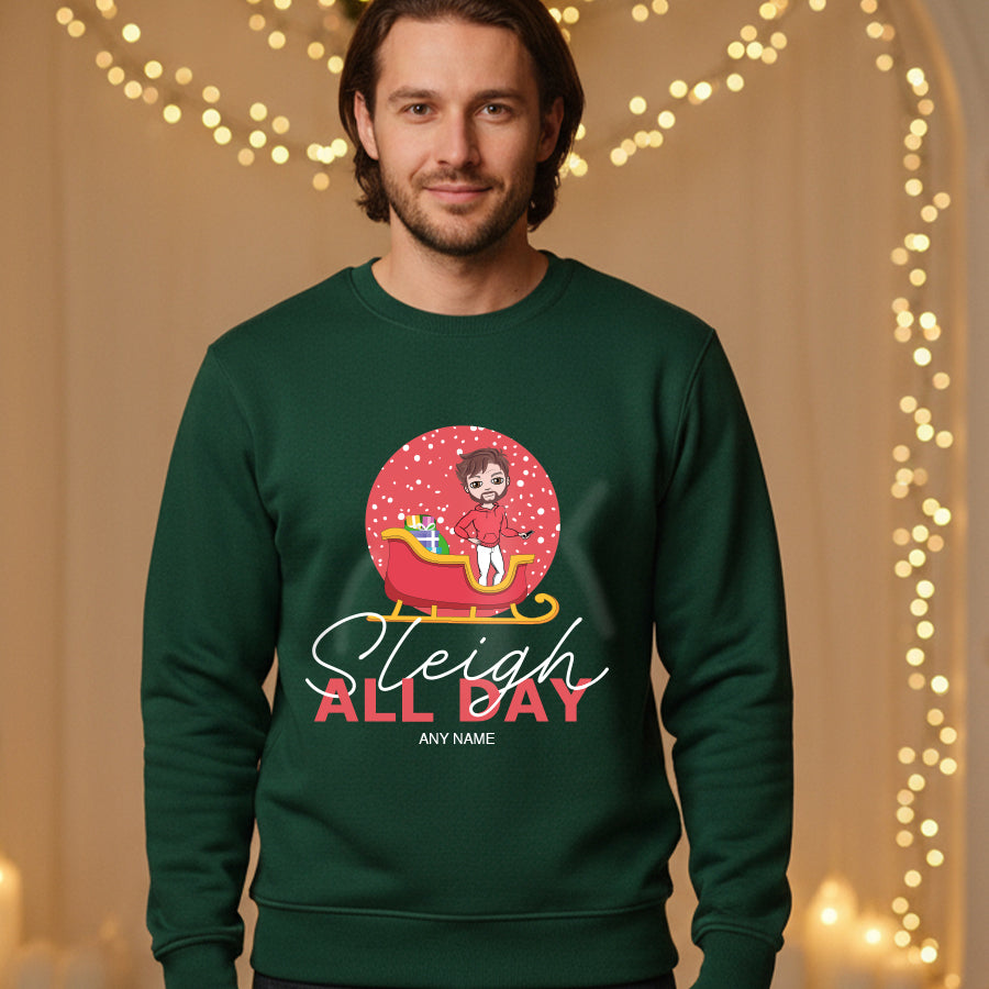 MrCB Sleigh All Day Christmas Jumper