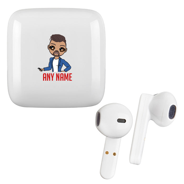 MrCB Personalised Wireless Touch Earphones