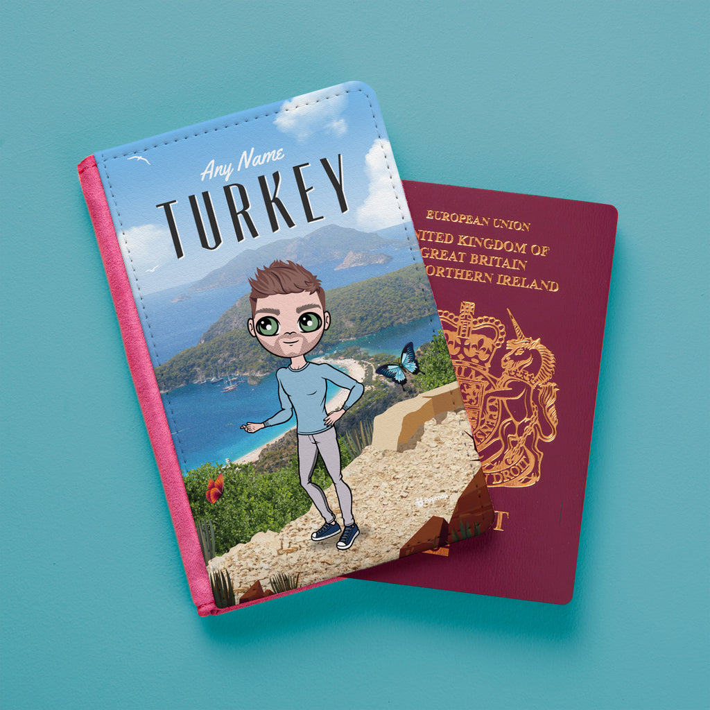 MrCB Personalised Turkey Passport Cover
