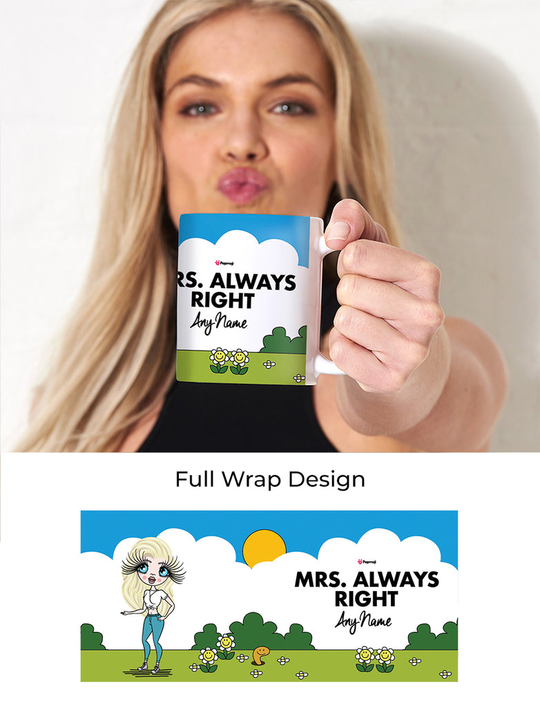 ClaireaBella Mrs Always Right Mug