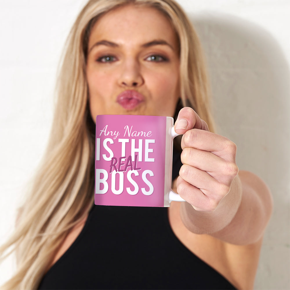 ClaireaBella The Real Boss Mug