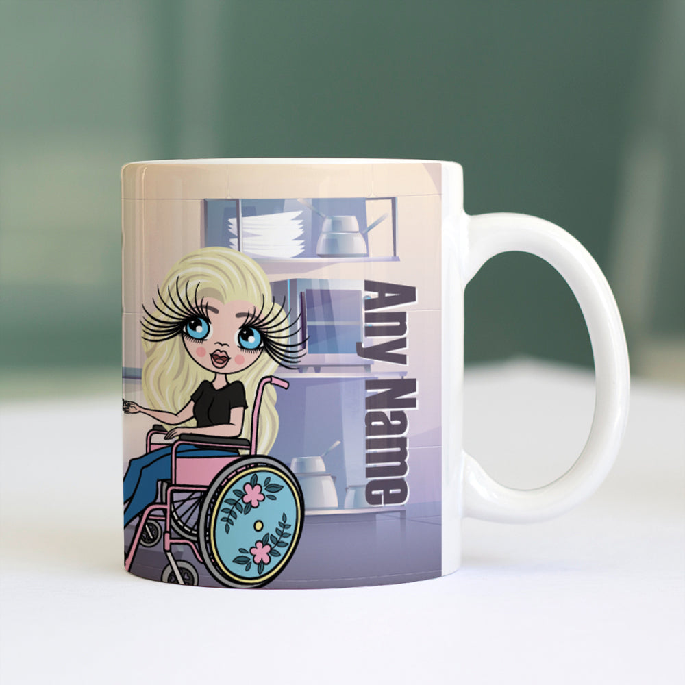 ClaireaBella Wheelchair Kitchen Mug