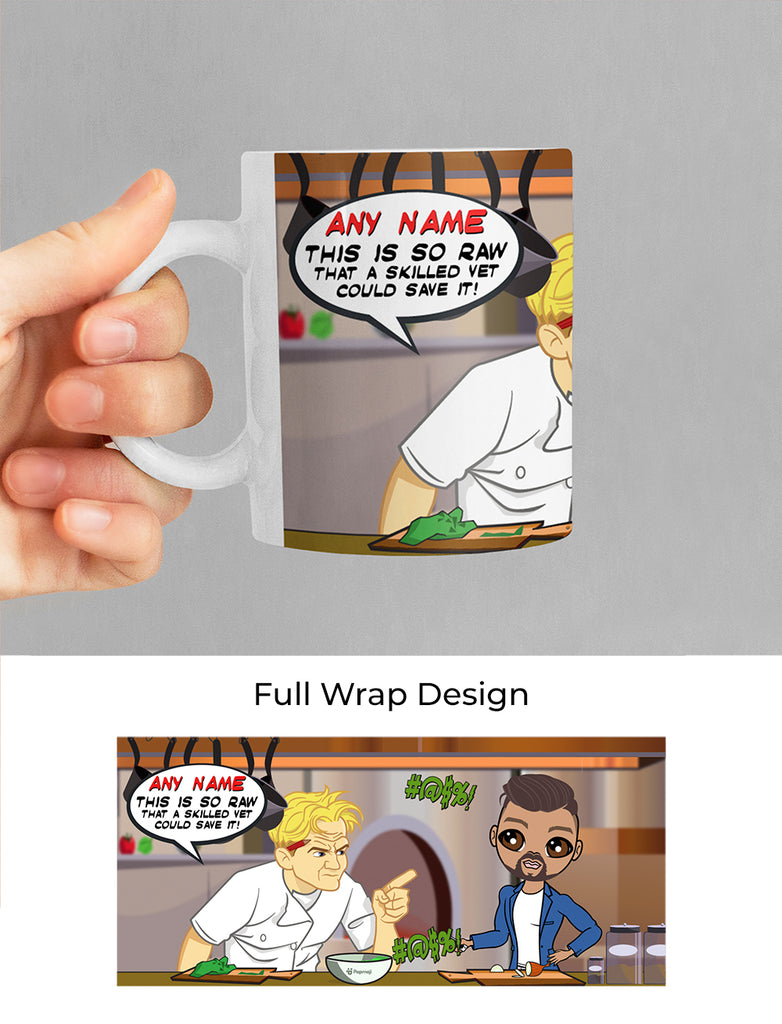 MrCB Shouting Chef Mug