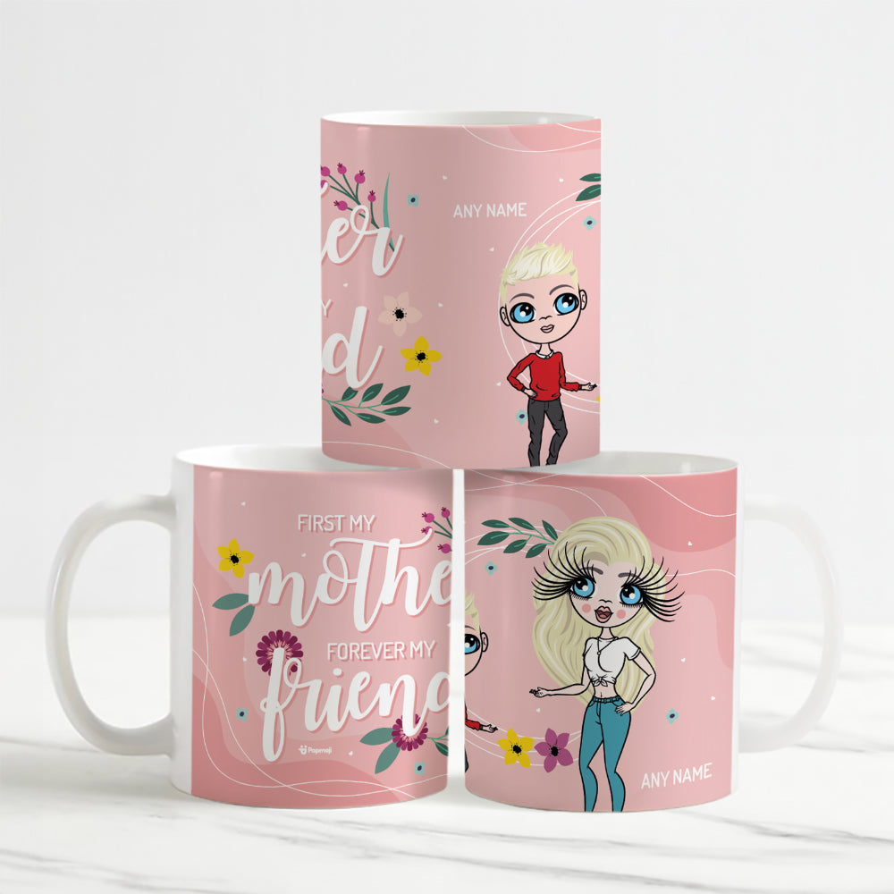 Multi Character Forever My Friend Adult And Child Mug