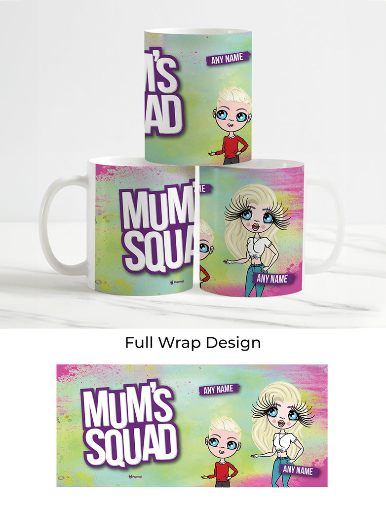 Multi Character Mum's Squad Adult And Child Mug