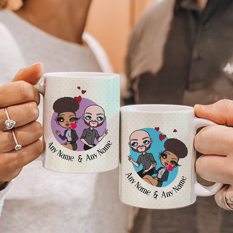 Multi Character Couples Colour Of Love Mug