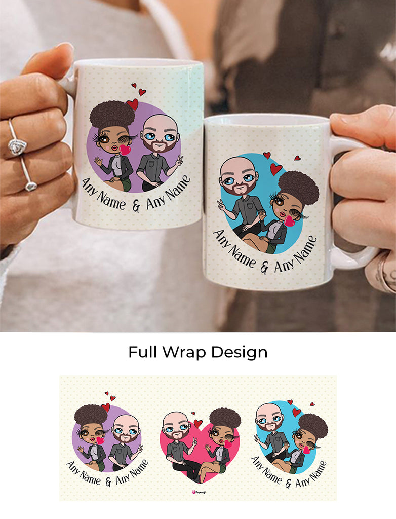 Multi Character Couples Colour Of Love Mug