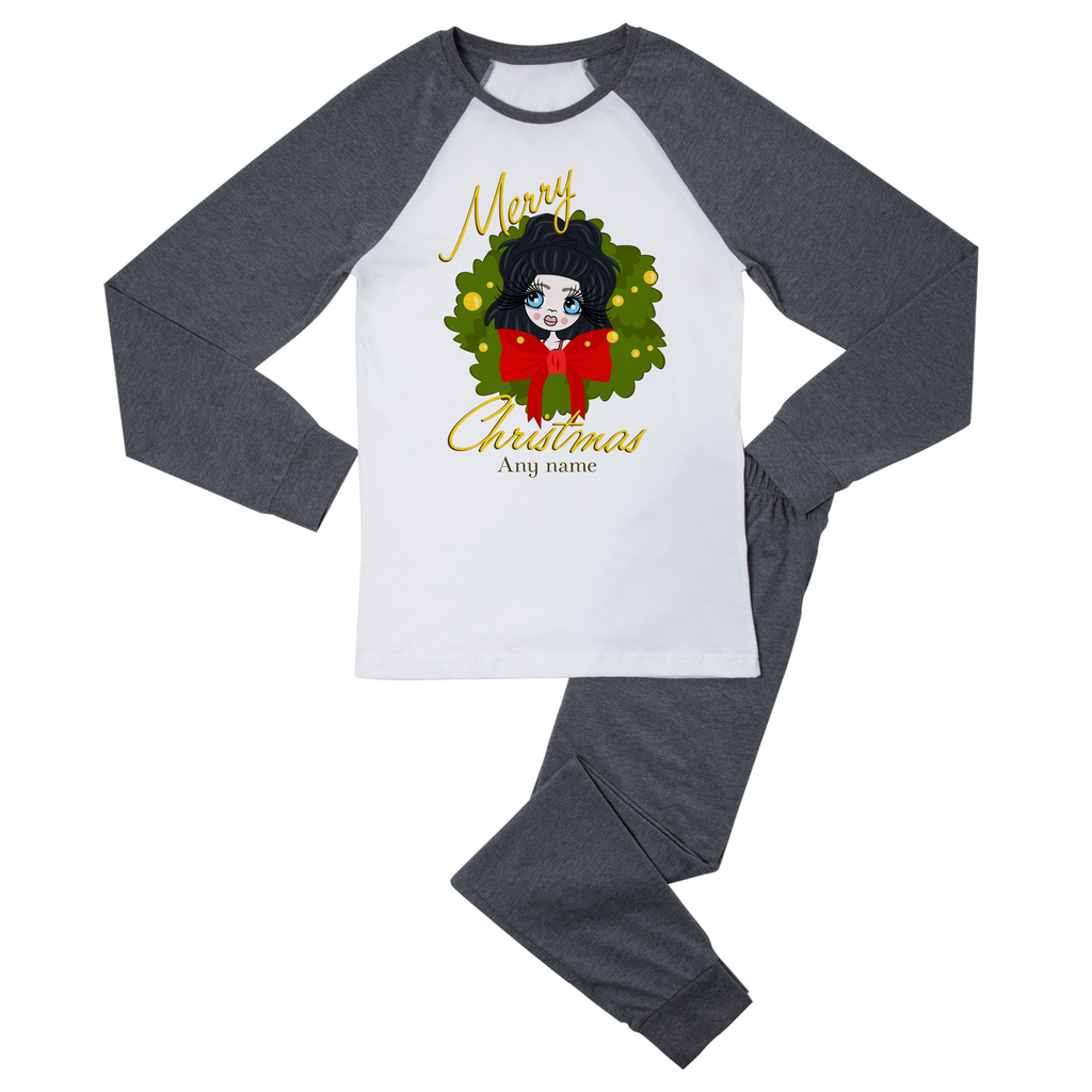 ClaireaBella Personalised Merry Christmas Pyjamas