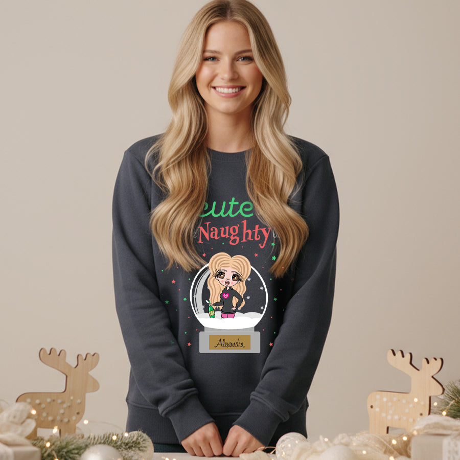 ClaireaBella Too Cute Christmas Jumper