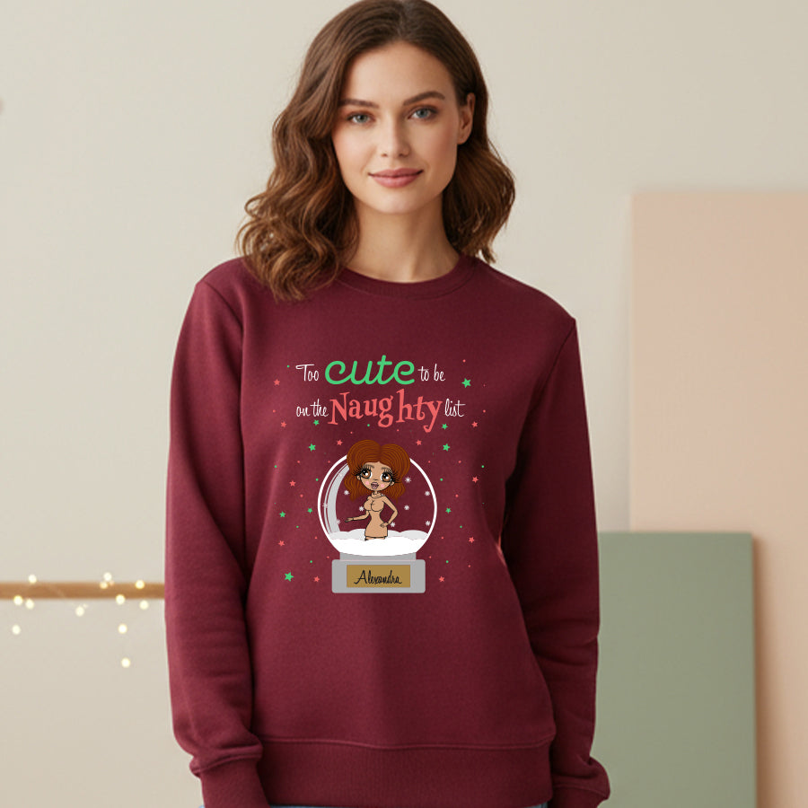 ClaireaBella Too Cute Christmas Jumper