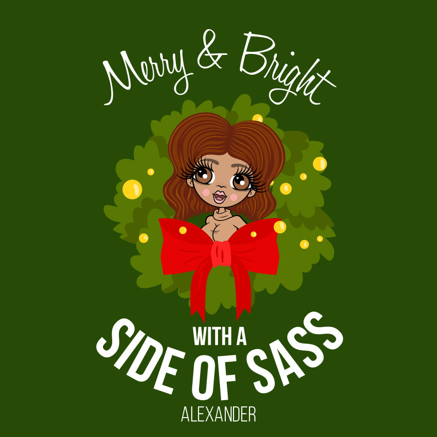 ClaireaBella Side Of Sass Christmas Jumper