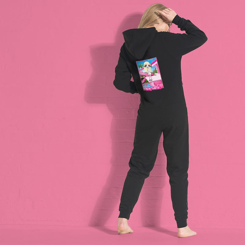 ClaireaBella Personalised Pink Palace Onesie at toxicfox.co.uk – Toxic Fox
