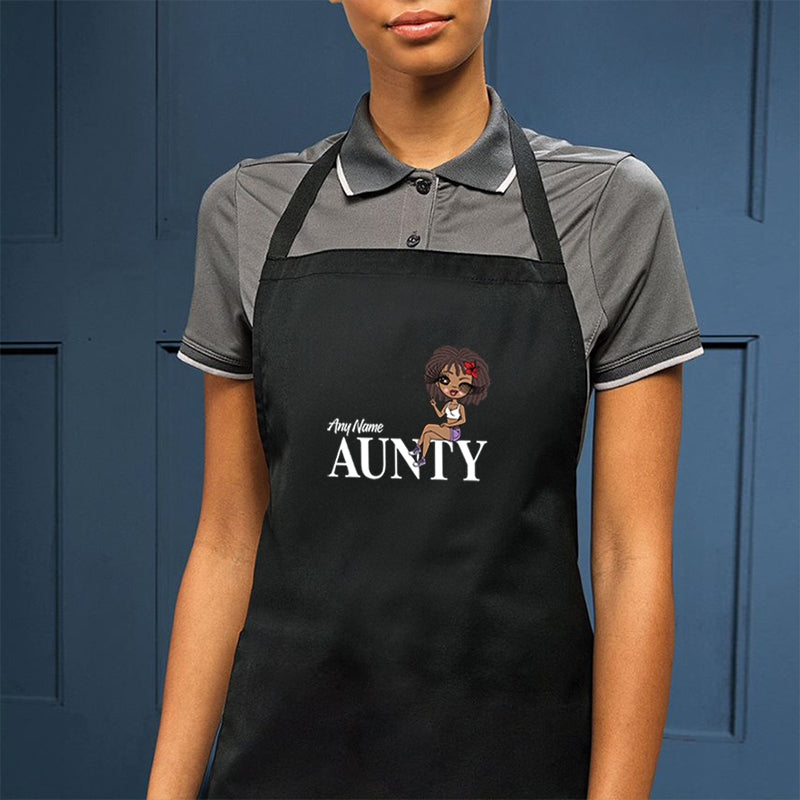 ClaireaBella Personalised Lounging Aunty Apron - Image 3