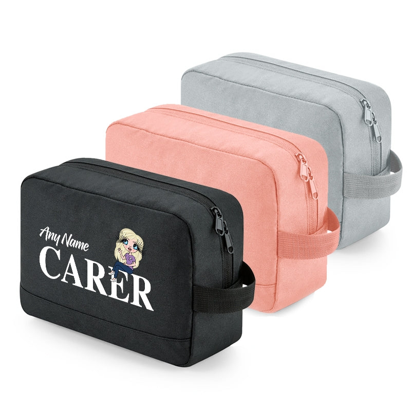 ClaireaBella Personalised Lounging Carer Toiletry Bag - Image 3