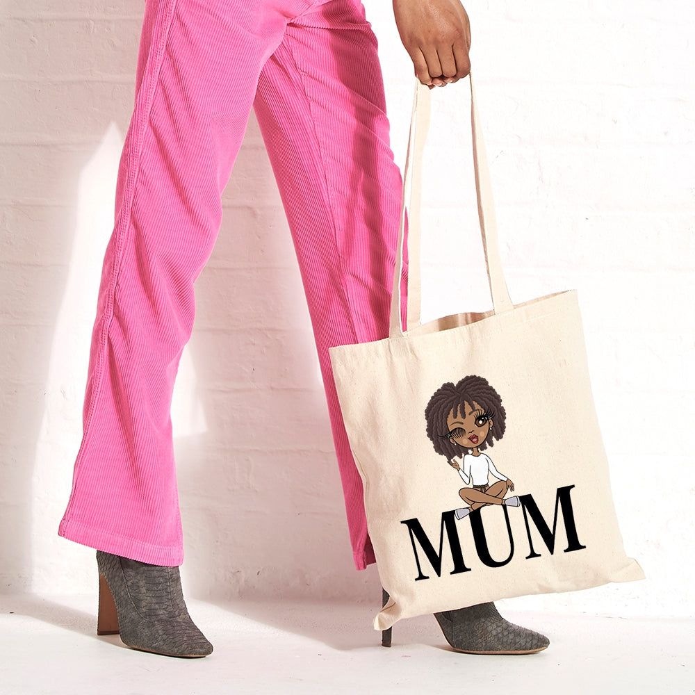 ClaireaBella Personalised Relaxed Mum Canvas Bag - Image 4