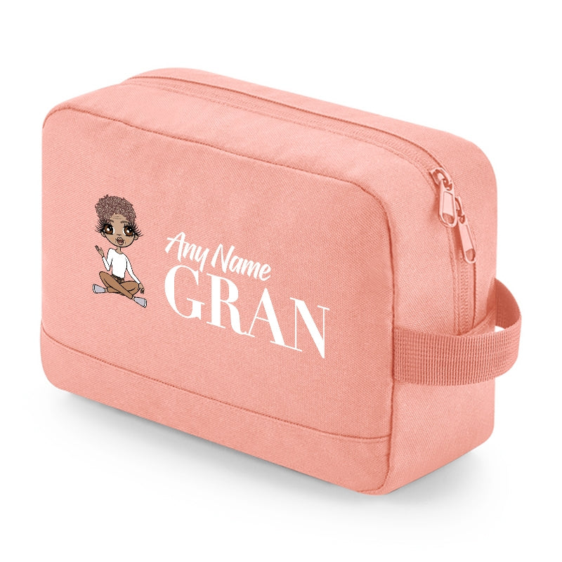 ClaireaBella Personalised Lounging Gran Toiletry Bag - Image 1