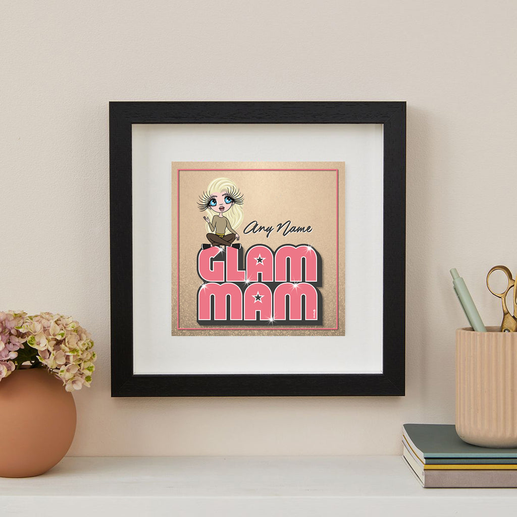 ClaireaBella Glam Mam Personalised Framed Print - Image 2