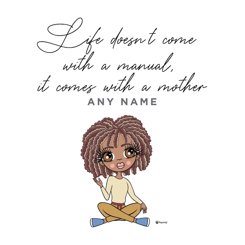 ClaireaBella Life Comes With A Mother Personalised Framed Print - Image 2