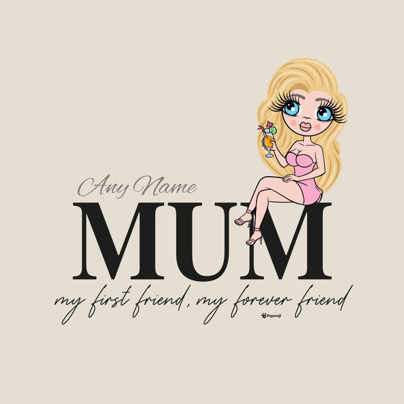 ClaireaBella Mum Forever Friend Personalised Framed Print - Image 2
