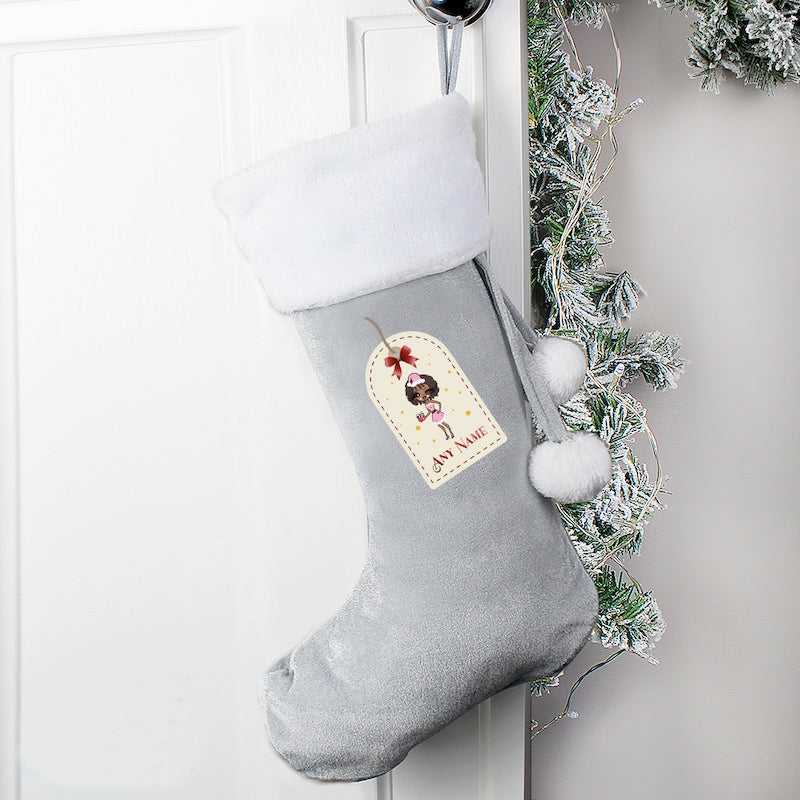 ClaireaBella Personalised Label Christmas Stocking - Image 5
