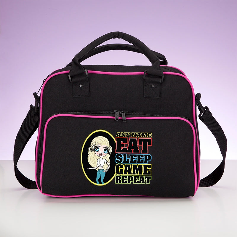 ClaireaBella Eat Sleep Game Repeat Travel Bag - Image 3