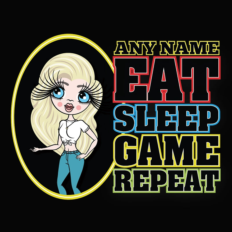 ClaireaBella Eat Sleep Game Repeat Travel Bag - Image 2
