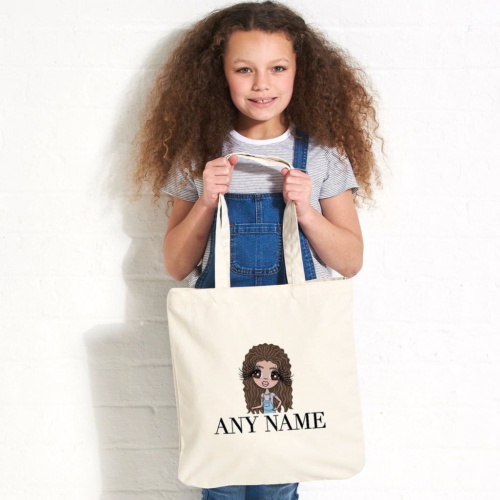 ClaireaBella Girls LUX Classic Pastel Canvas Bag - Image 4