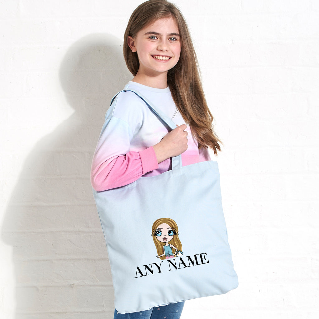 ClaireaBella Girls LUX Classic Pastel Canvas Bag - Image 5