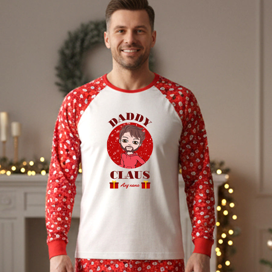 MrCB Personalised Daddy Claus Christmas Pyjamas