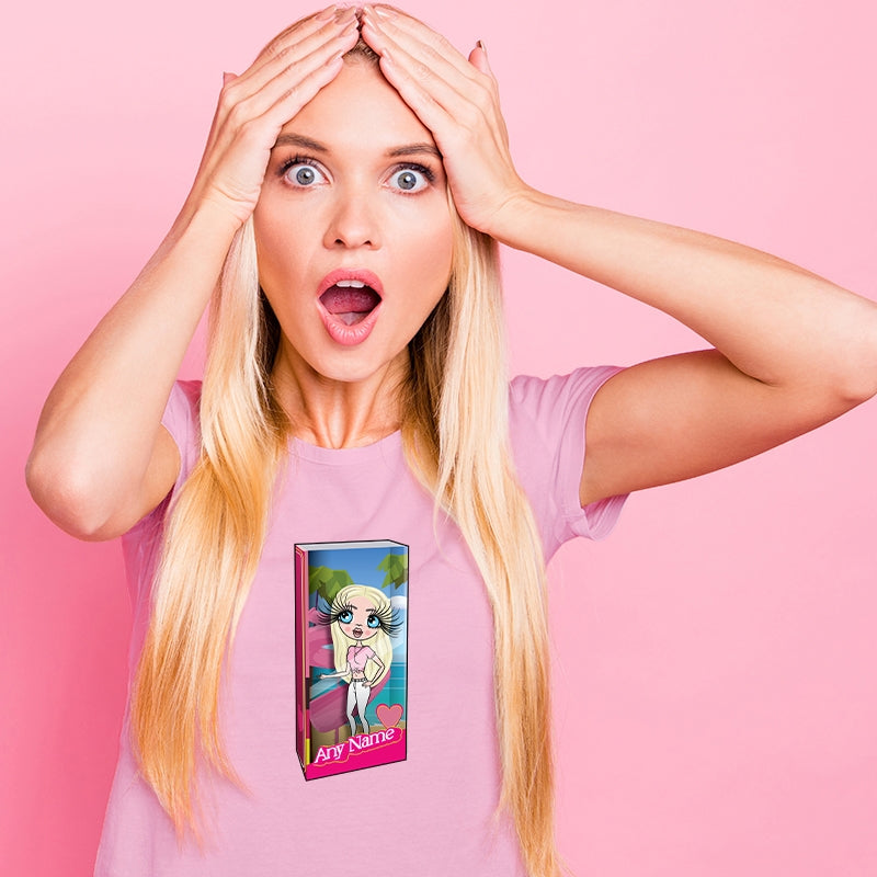 ClaireaBella Pink Doll Personalised T-Shirt - Image 5