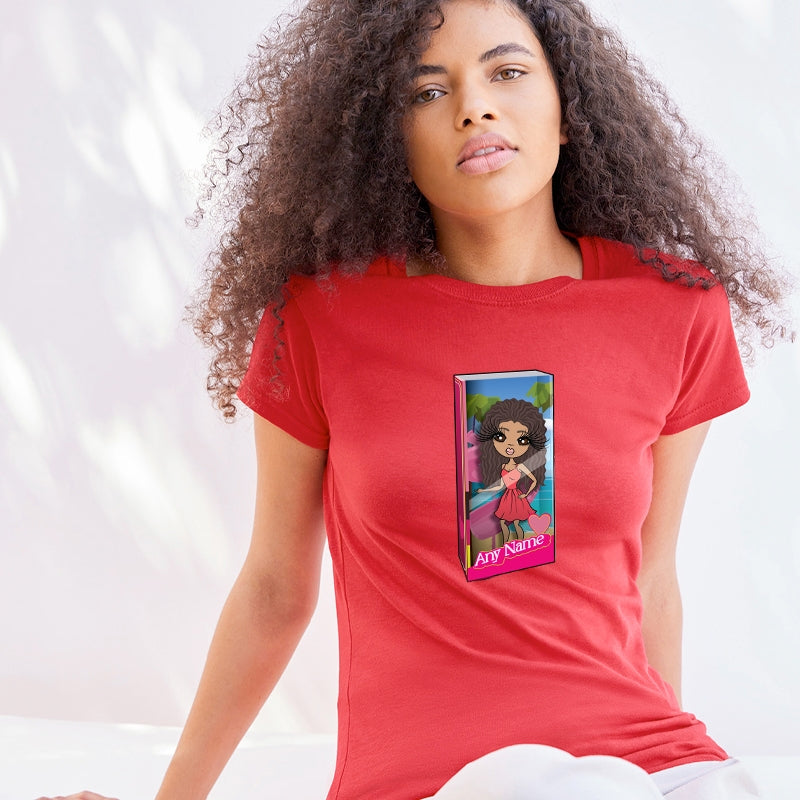 ClaireaBella Pink Doll Personalised T-Shirt - Image 4