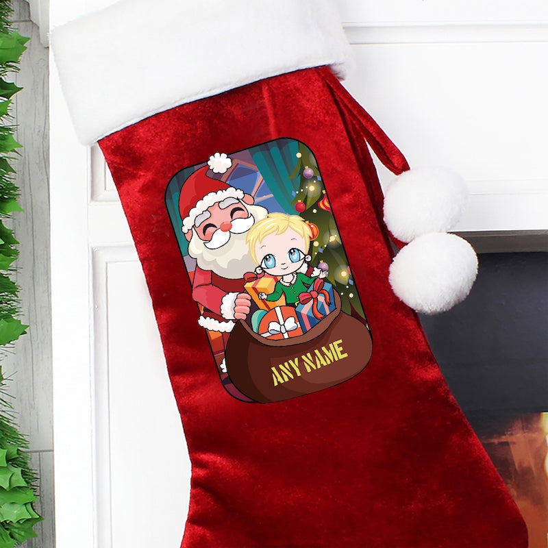 Early Years Personalised Special Package Christmas Stocking - Image 5
