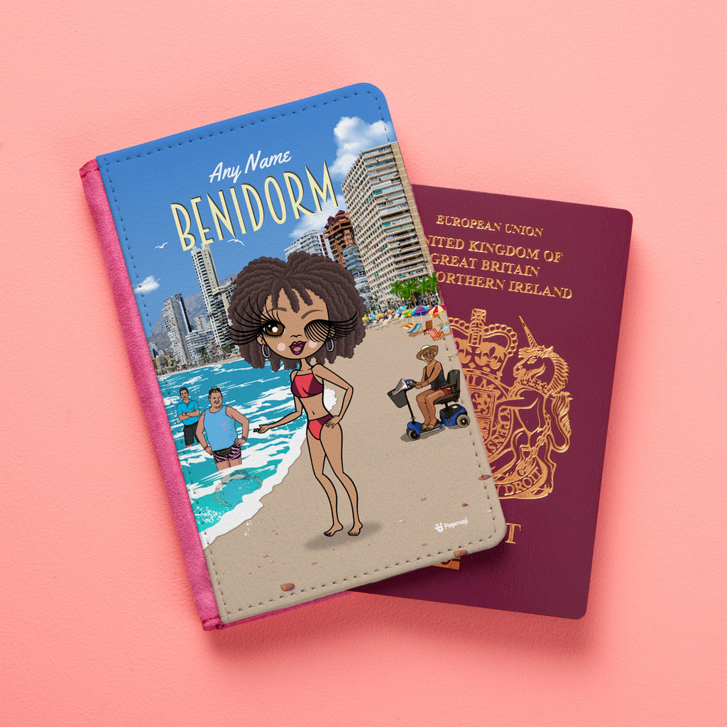 ClaireaBella Personalised Benidorm Passport Cover