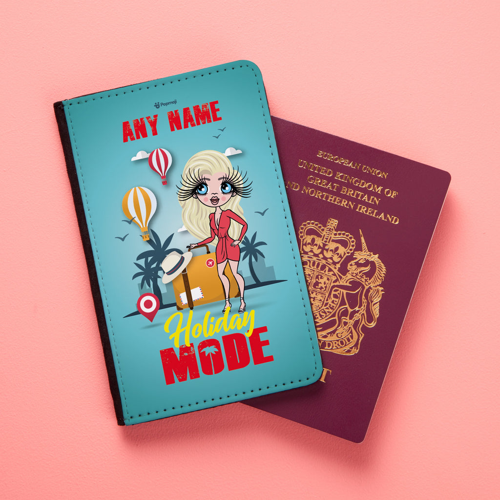 ClaireaBella Holiday Mode On Passport Cover