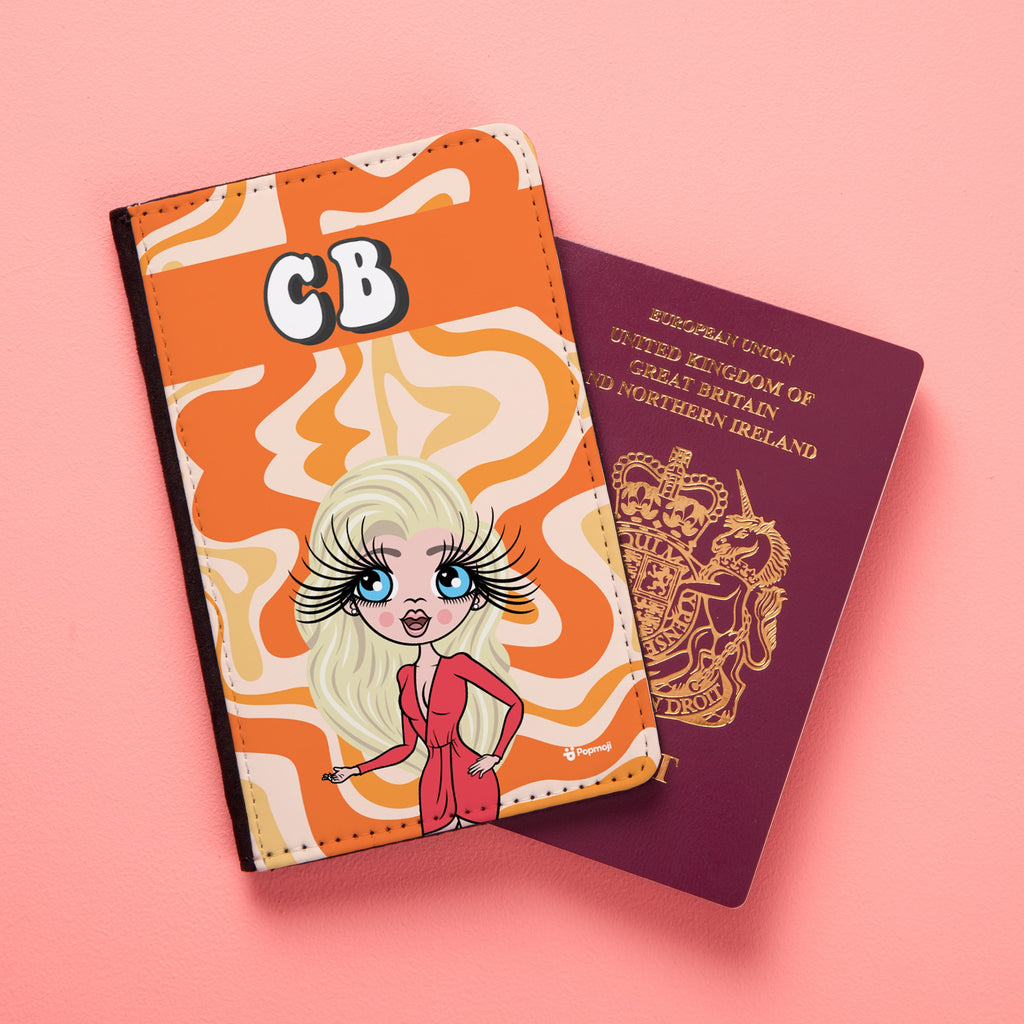 ClaireaBella Personalised Swiggle Passport Cover