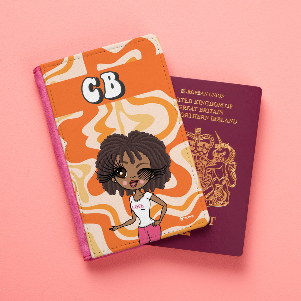 ClaireaBella Personalised Swiggle Passport Cover