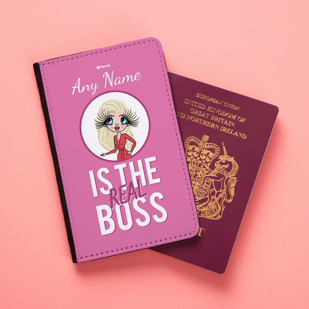 ClaireaBella The Real Boss Passport Cover
