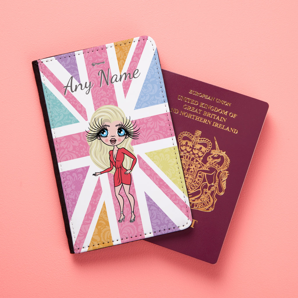 ClaireaBella Union Jack Passport Cover