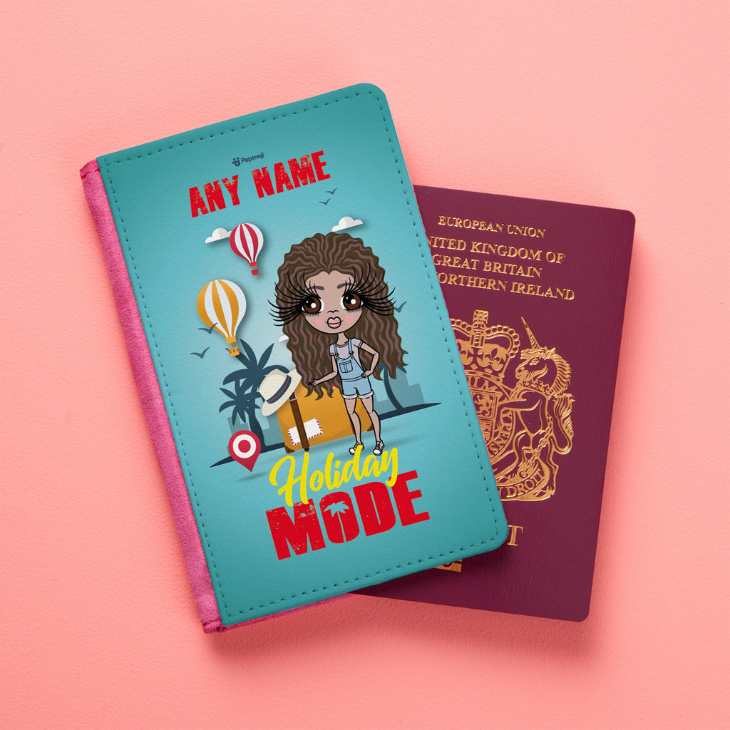 ClaireaBella Girls Holiday Mode On Passport Cover