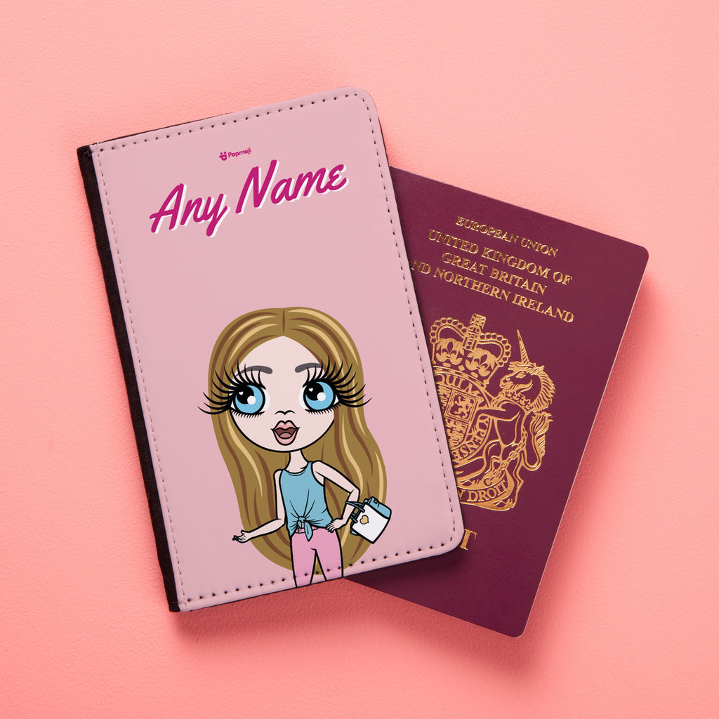 ClaireaBella Girls Close Up Passport Cover