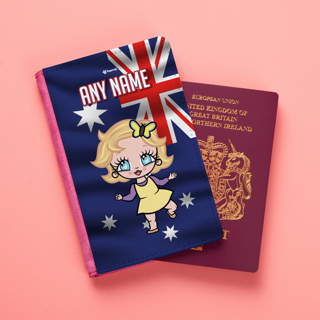 Early Years Boys Australia Flag Passport Cover