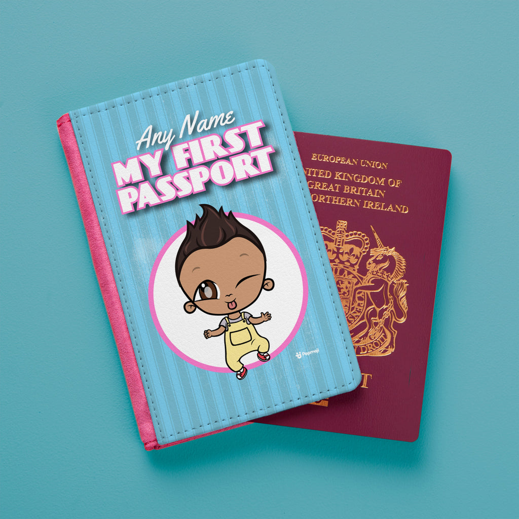 Early Years Boys Personalised My First Passport Cover