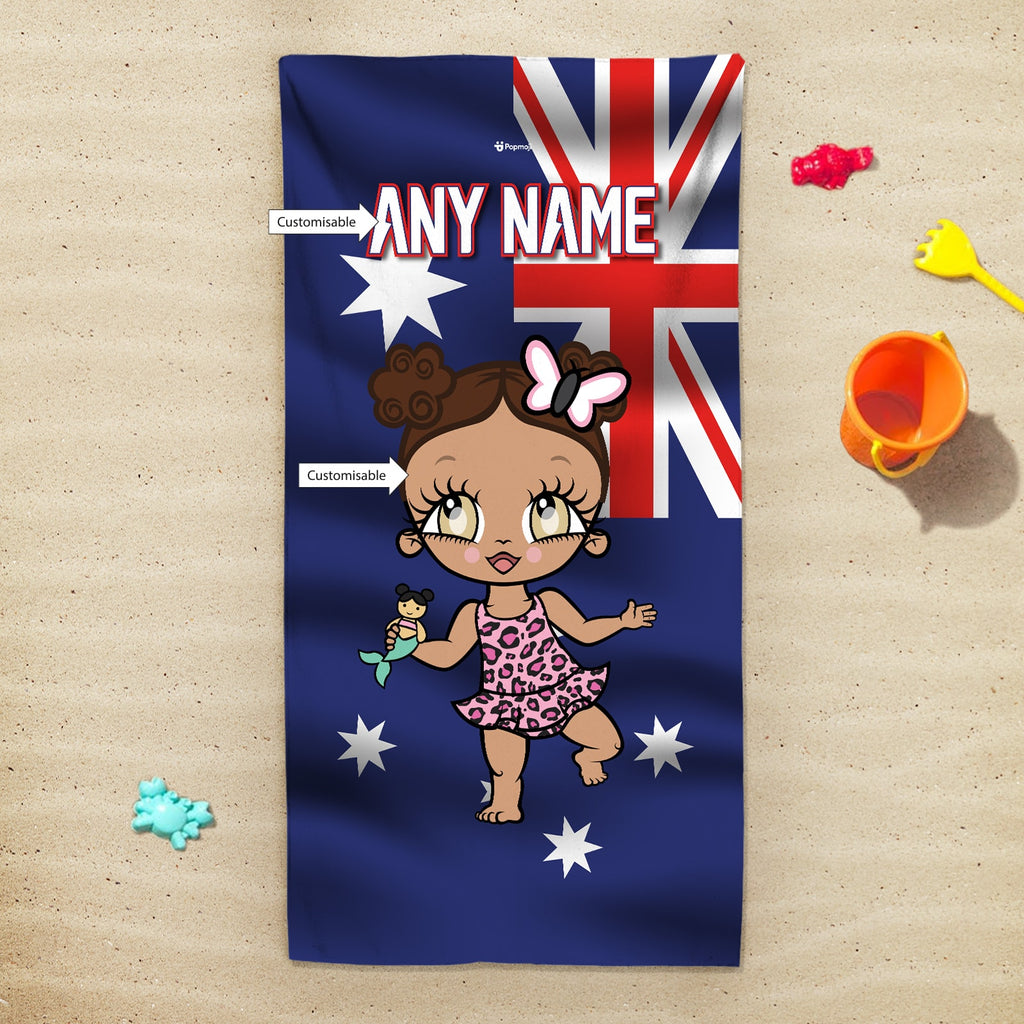 Early Years Australia Flag Beach Towel