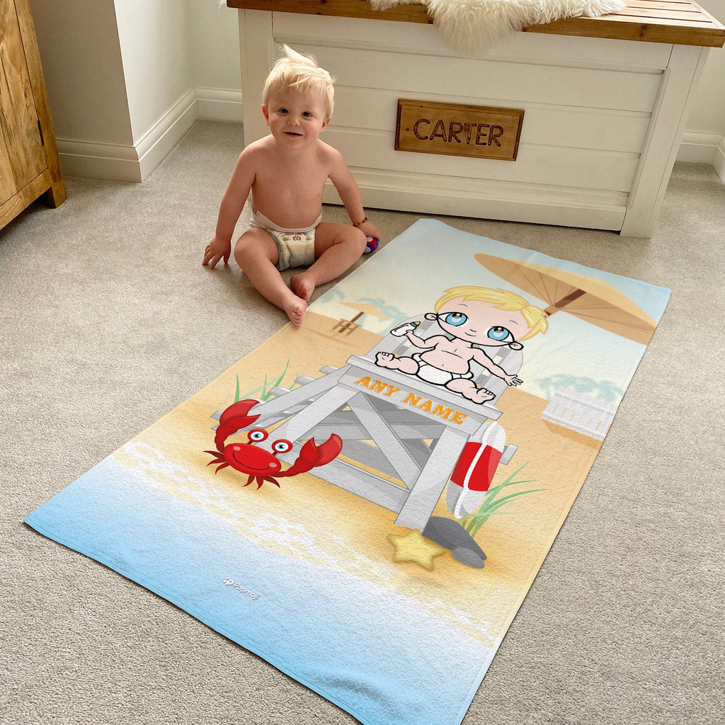 Early Years Life Guard Beach Towel