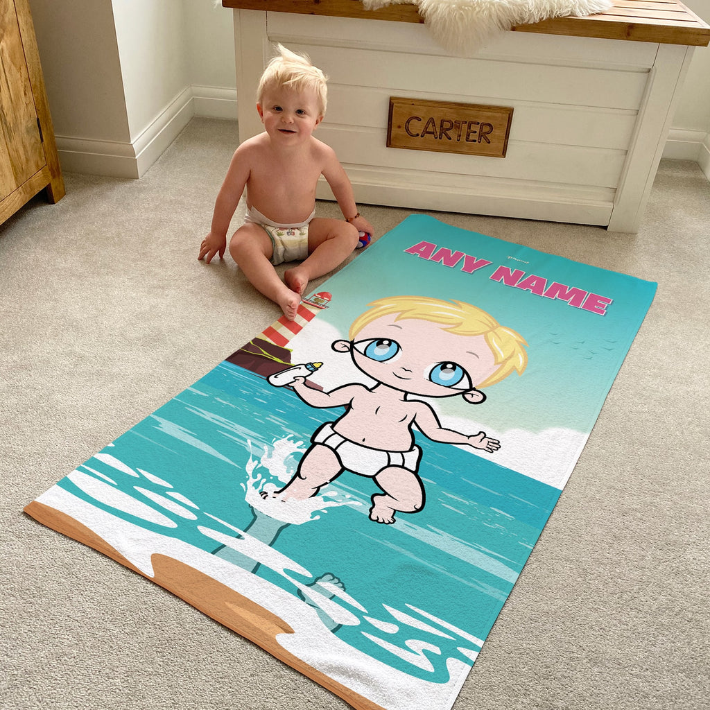 Early Years Paddling Beach Towel