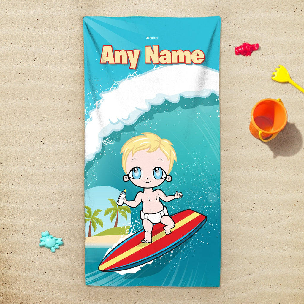 Early Years Surfing Beach Towel