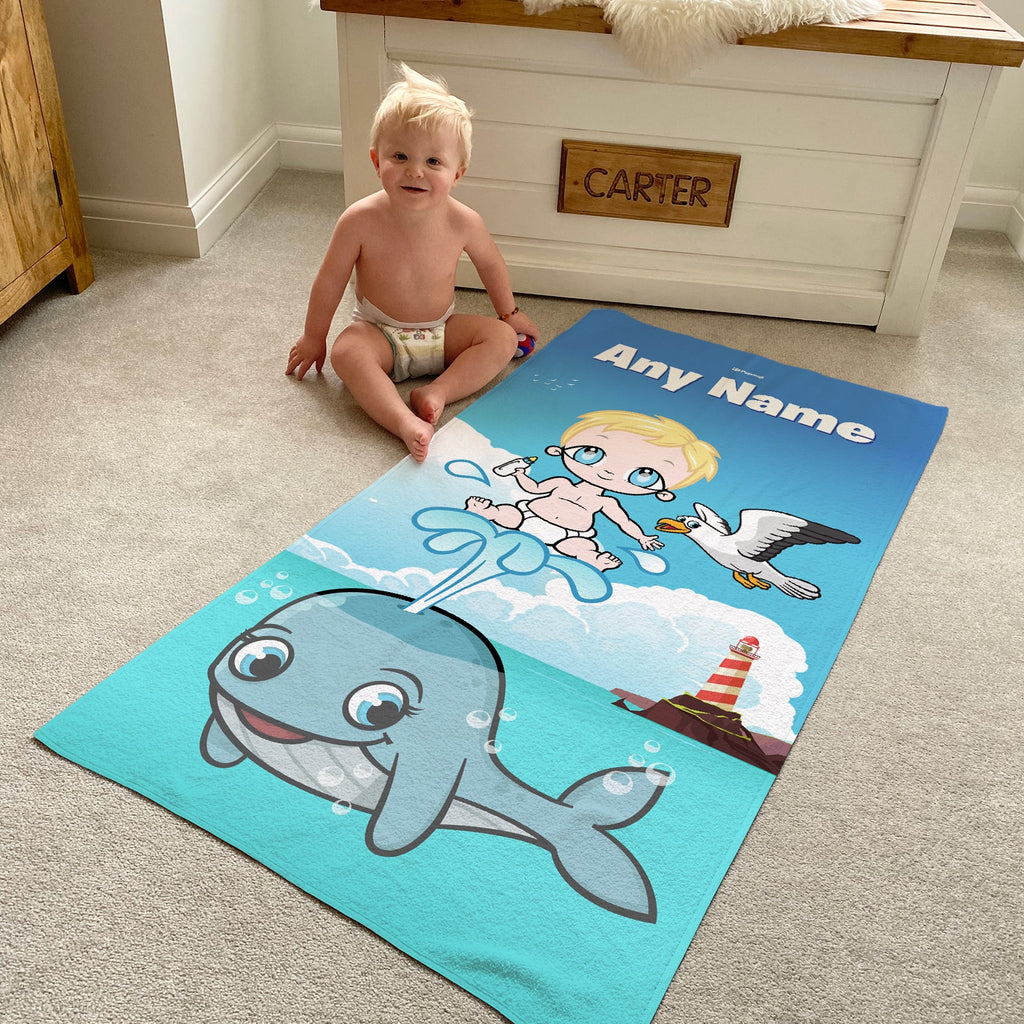 Early Years Whale Beach Towel