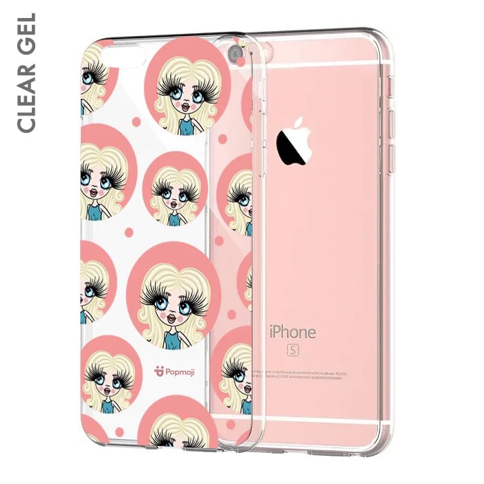 ClaireaBella Girls Emoji Clear Soft Gel Phone Case
