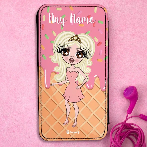 ClaireaBella Personalised Ice Lolly Flip Phone Case